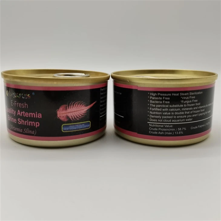Canned Brine Shrimp For Fish