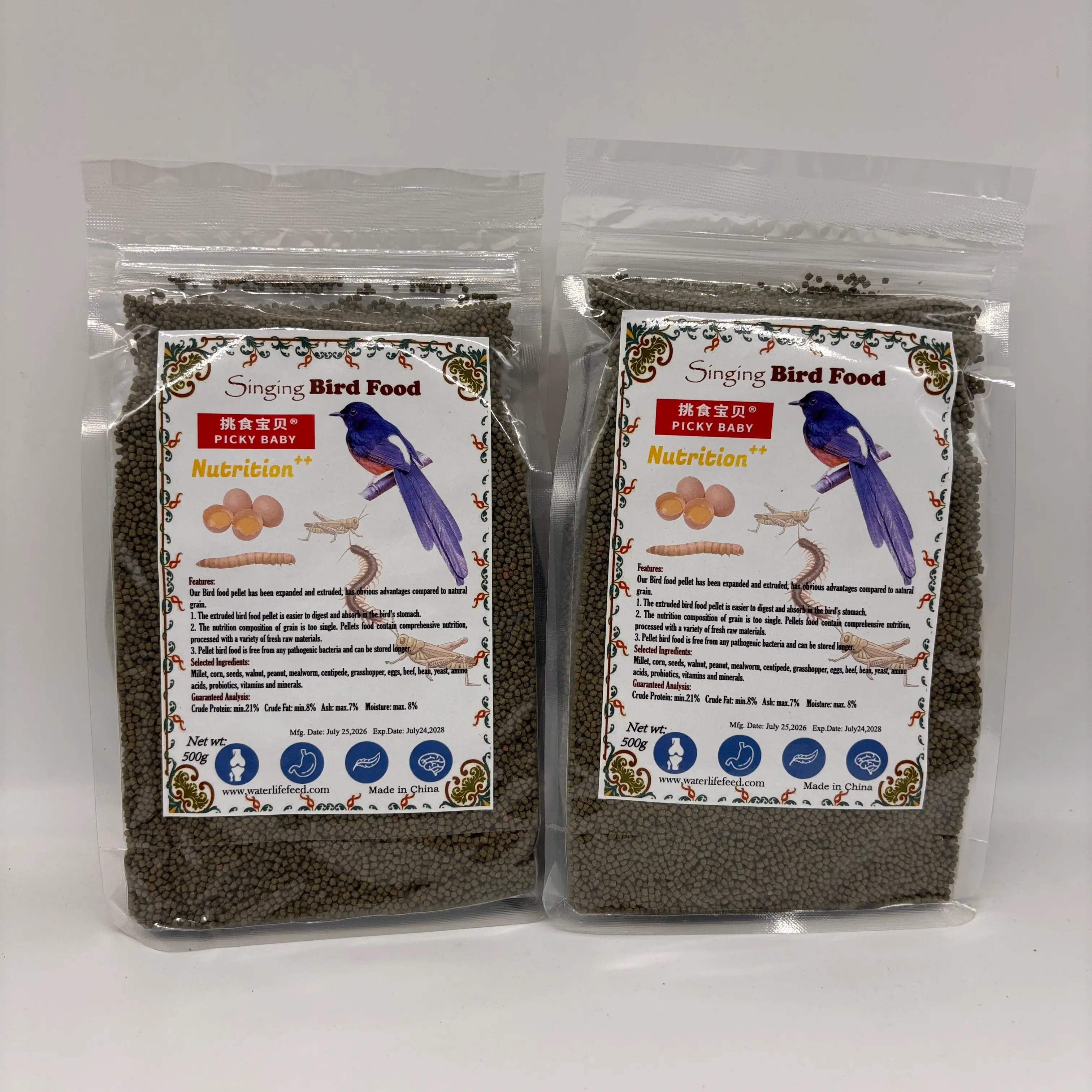 White-Rumped Shama Bird Food