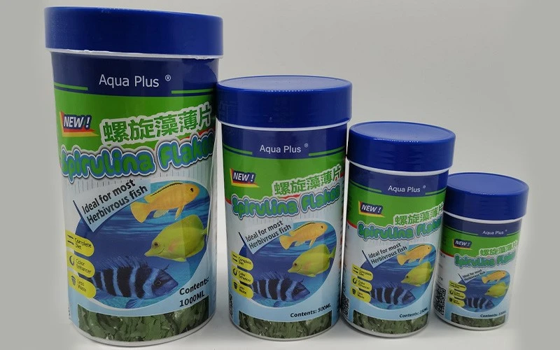 Aqua Plus spirulina flakes for Aquarium fish Aqua Plus spirulina flakes for Aquarium fish