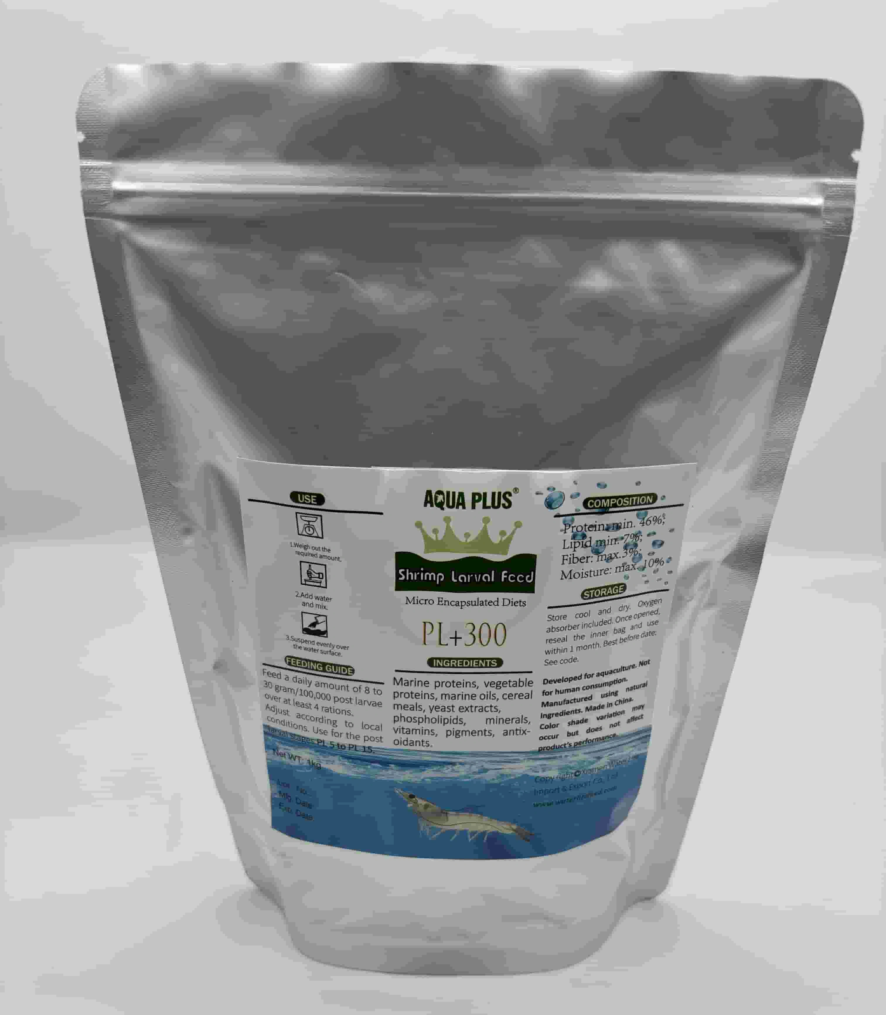 Aqua Plus Shrimp Early Post Larvae Feed factory Aqua Plus Shrimp Early Post Larvae Feed factory