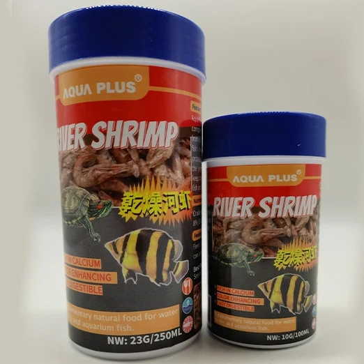 Freeze Dried River Shrimp for Turtles