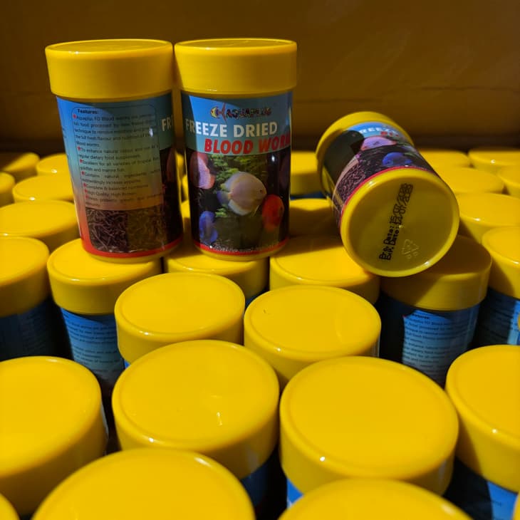 Freeze Dried Bloodworm Fish Food best